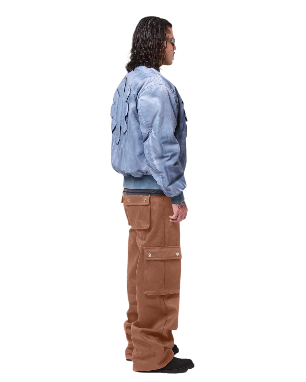 LOSTSHDWS UTILITY CARGO PANT (CORK)