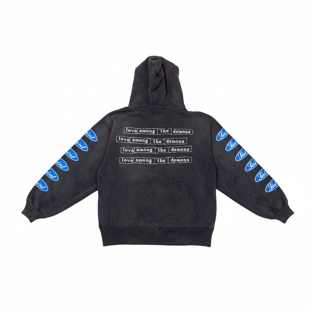 Saint Michael Love Among Hoodie Black
