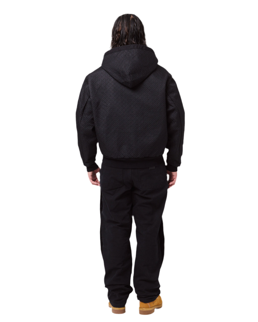 LOSTSHDWS REVERSIBLE DETACHED WORK JACKET (OIL)