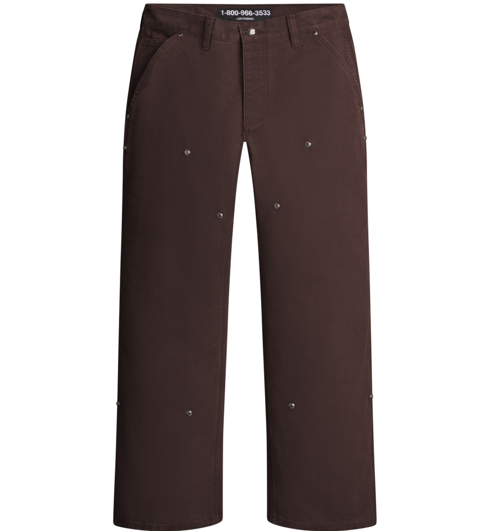 LOSTSHDWS DETACHED DOUBLE KNEE PANT (DIRT)