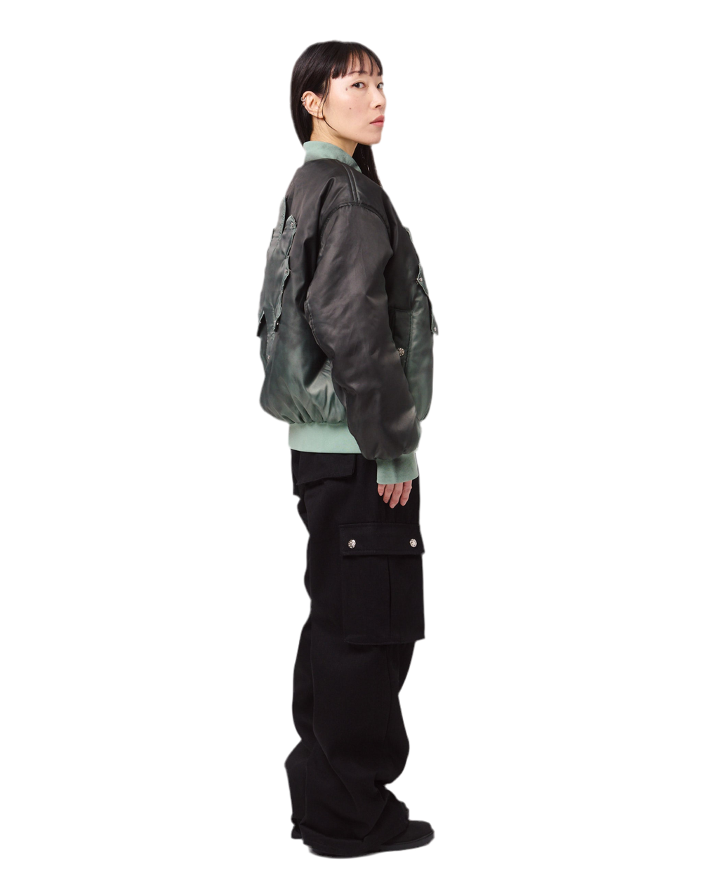 LOSTSHDWS REVERSIBLE DETACHED BOMBER (PETROLEUM)