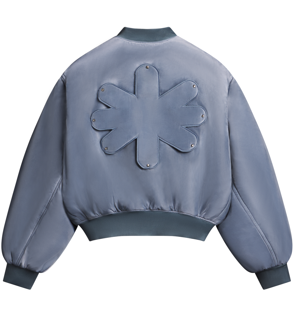 LOSTSHDWS REVERSIBLE DETACHED BOMBER (SEAFOAM)