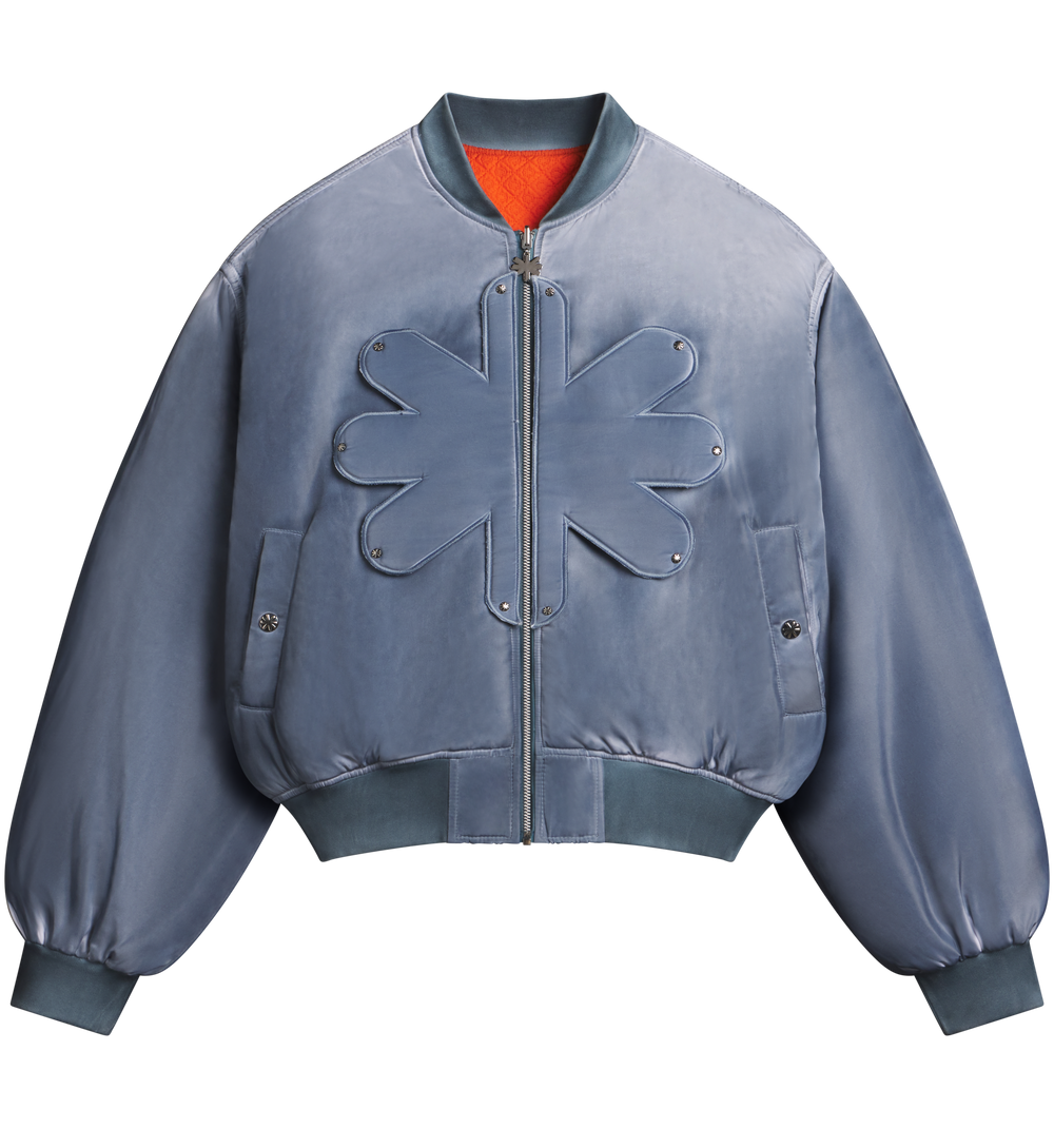 LOSTSHDWS REVERSIBLE DETACHED BOMBER (SEAFOAM)