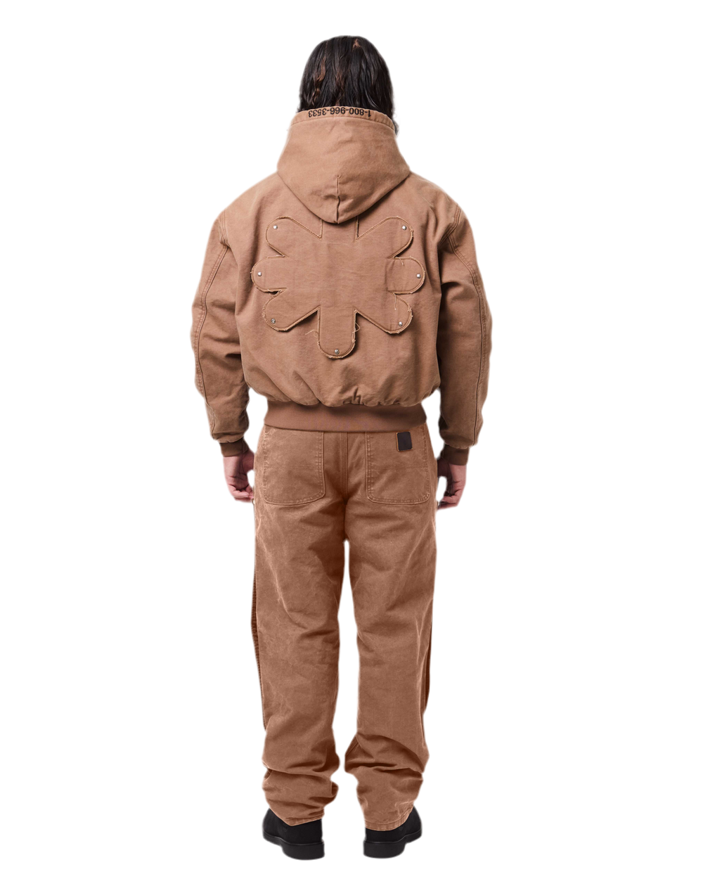 LOSTSHDWS REVERSIBLE DETACHED WORK JACKET (CORK)