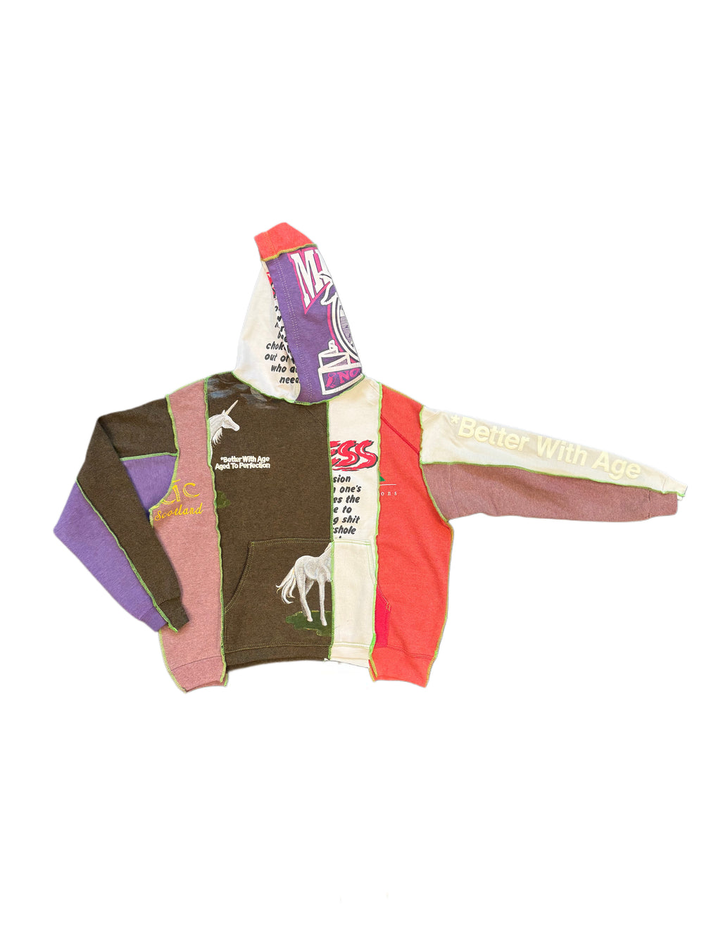 Better With Age 5 Panel Hoodie Multi