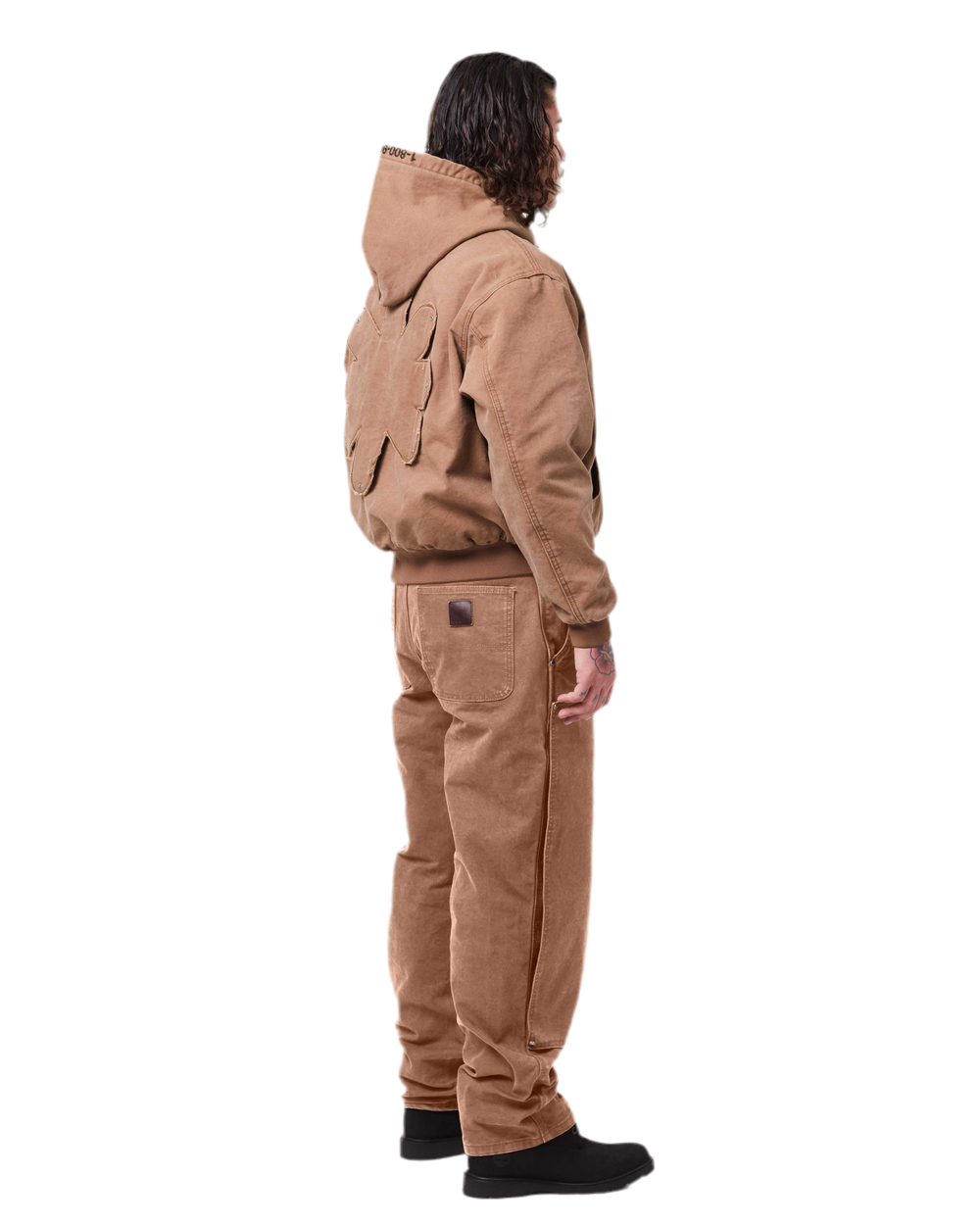 LOSTSHDWS REVERSIBLE DETACHED WORK JACKET (CORK)