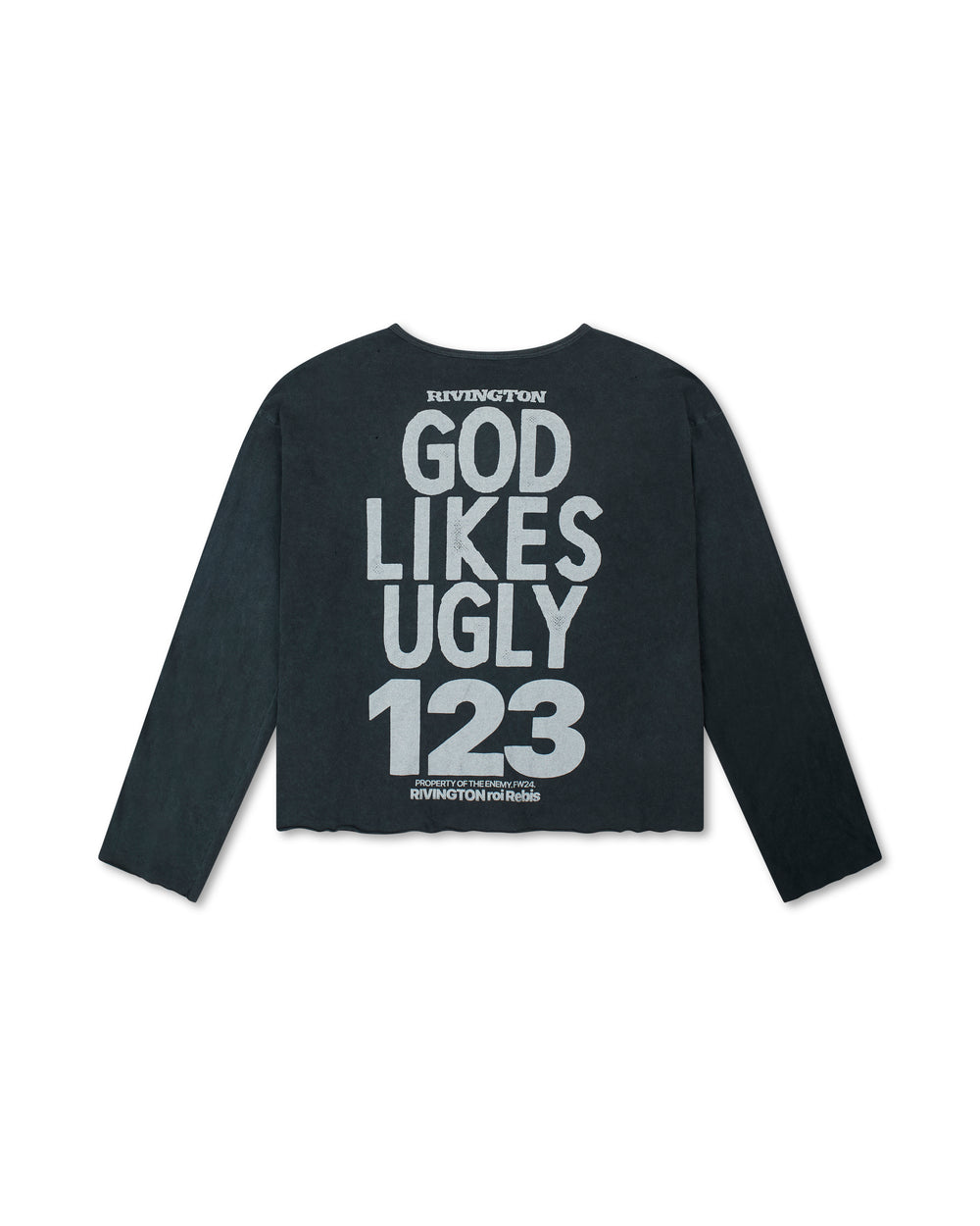 RIVINGTON ROI REBIS CLAYTON LS TEE VINTAGE BLACK