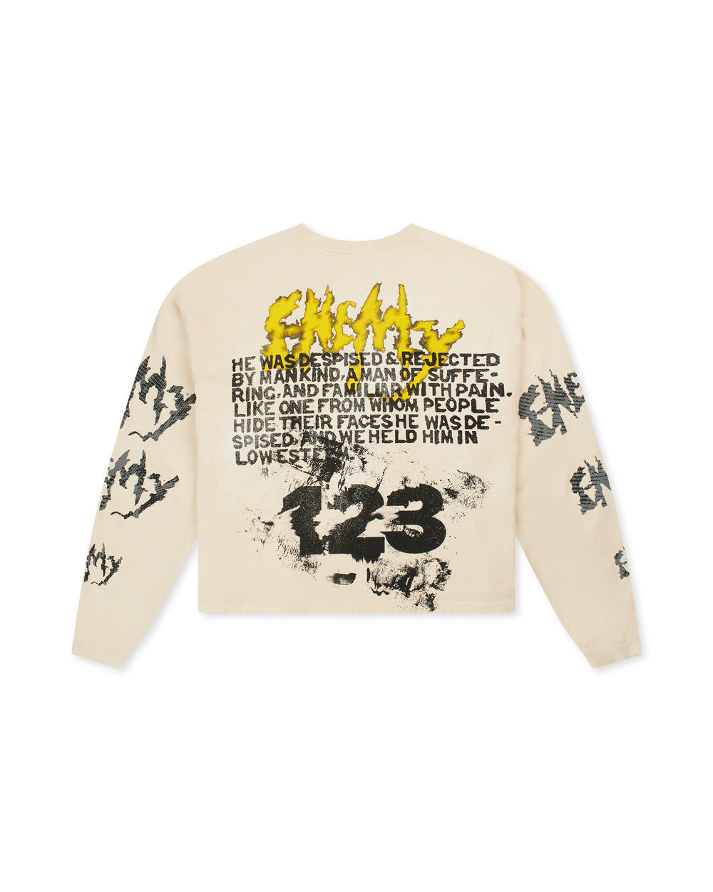 RIVINGTON ROI REBIS THEATRE CVA LS TEE VINTAGE WHITE