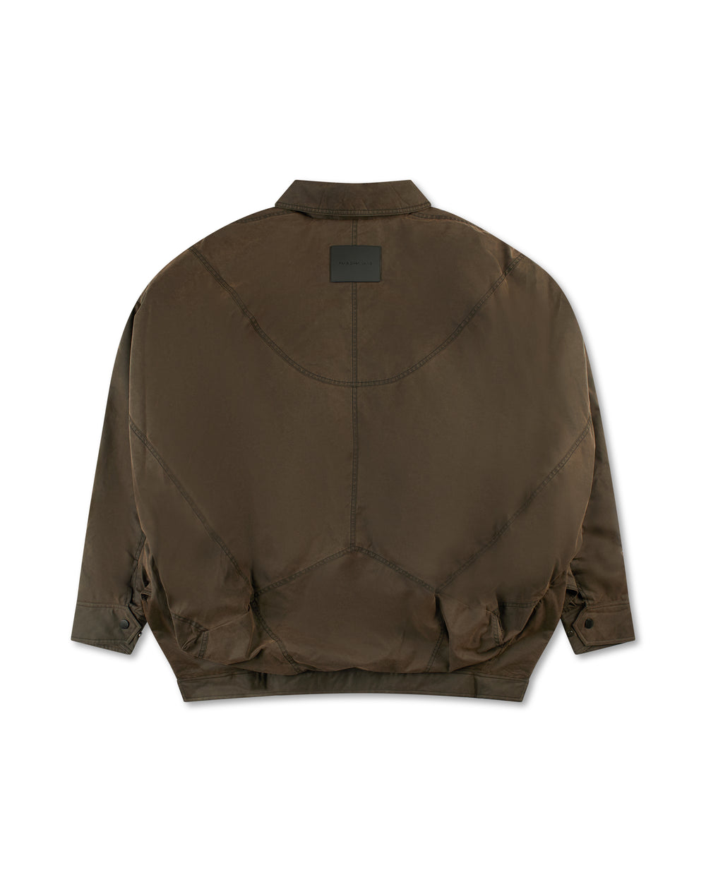 Feng Chen Wang Deconstructed Cargo Jacket Brown