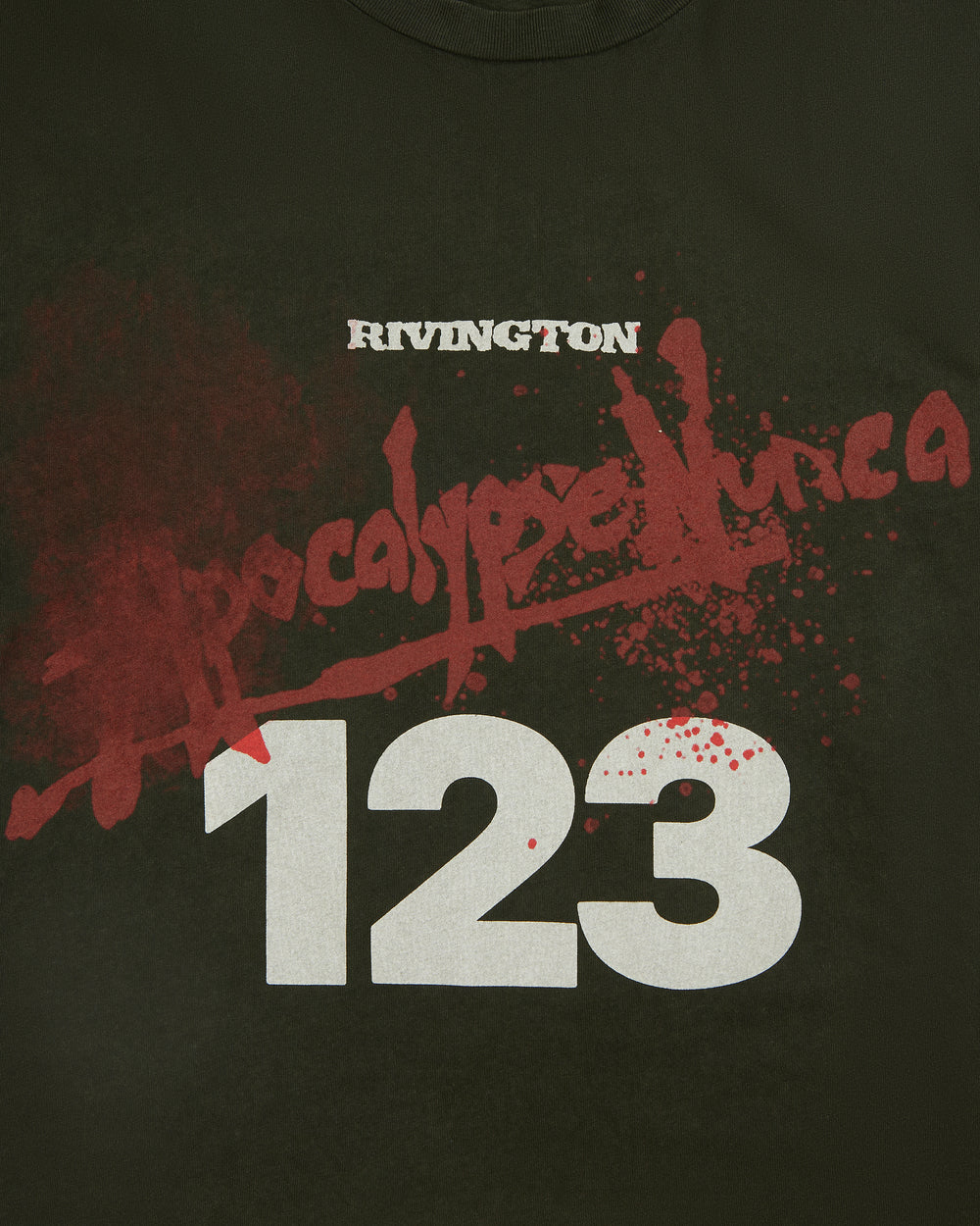 RIVINGTON ROI REBIS APOCALYPSE NUNCA SS TEE BLACK