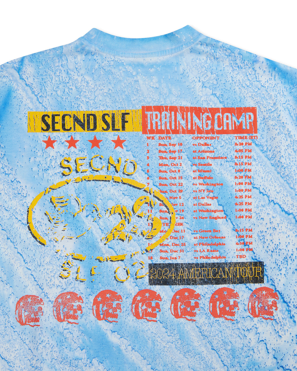 SecndSlf MARATHÓNAS TEE BLUE
