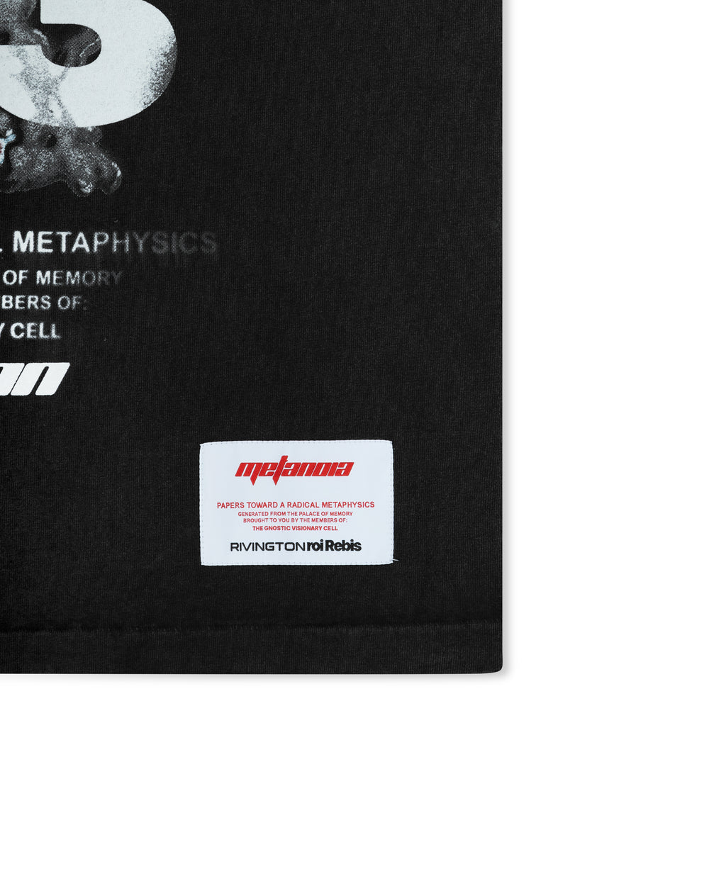 RIVINGTON ROI REBIS IN TIMES LIKE THESE CVA TEE MECH BLACK / GREY