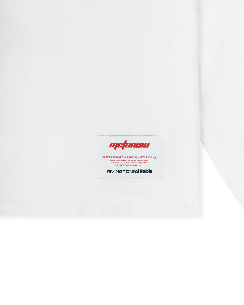 RIVINGTON ROI REBIS META USO GARDEN LS TEE MAX WHITE