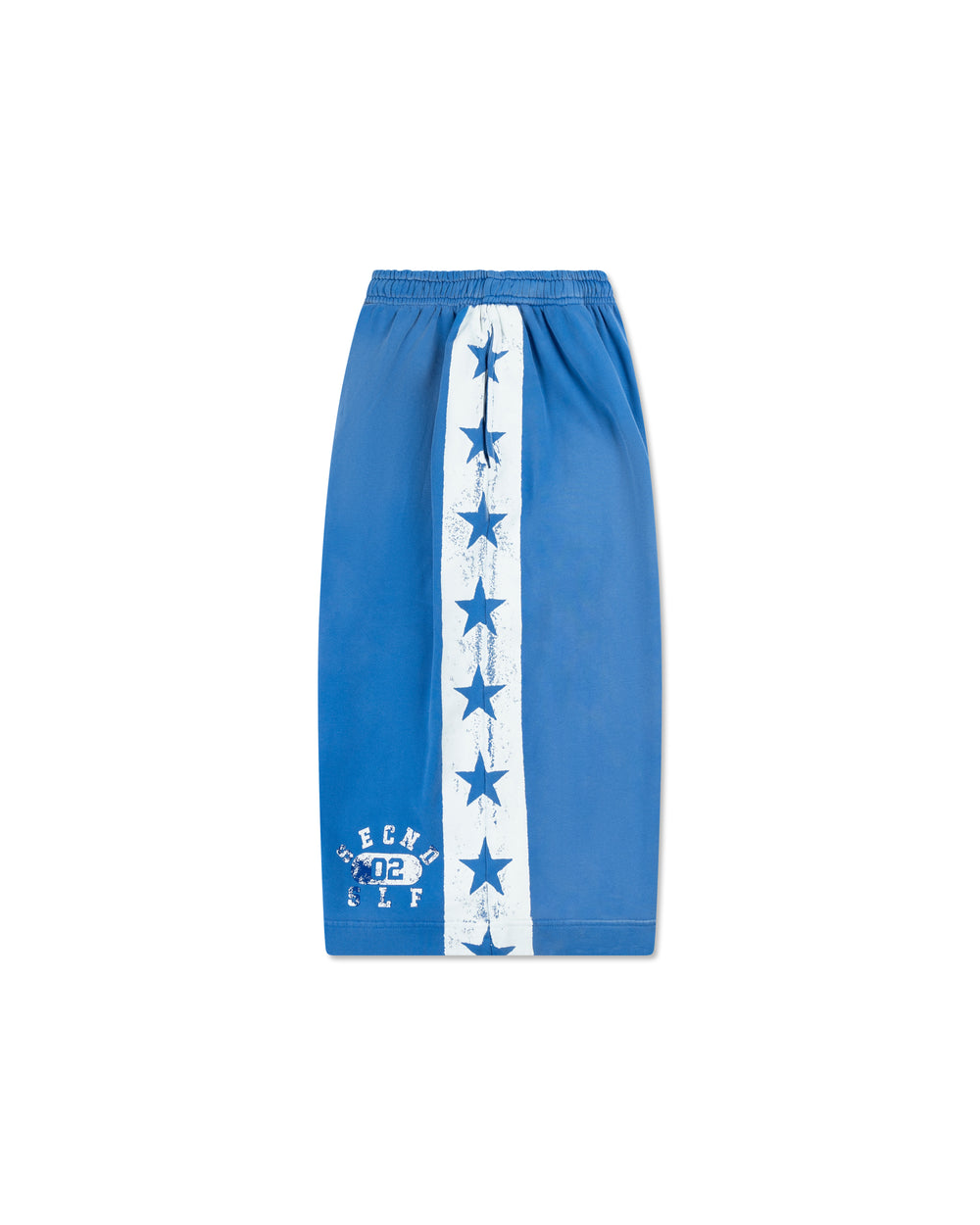 SECNDSLF JUMBO PRACTICE SHORT BLUE