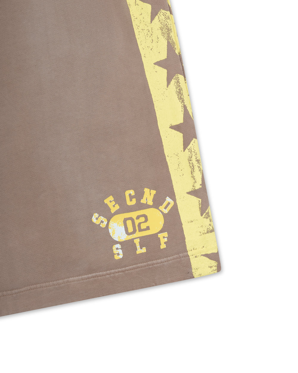 SECNDSLF JUMBO PRACTICE SHORT BROWN