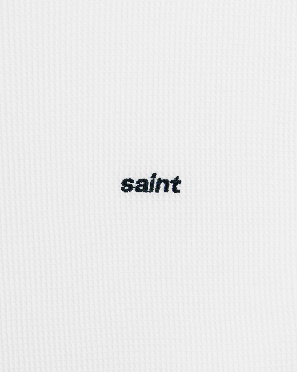 Saint Michael LS Thermal Tee White