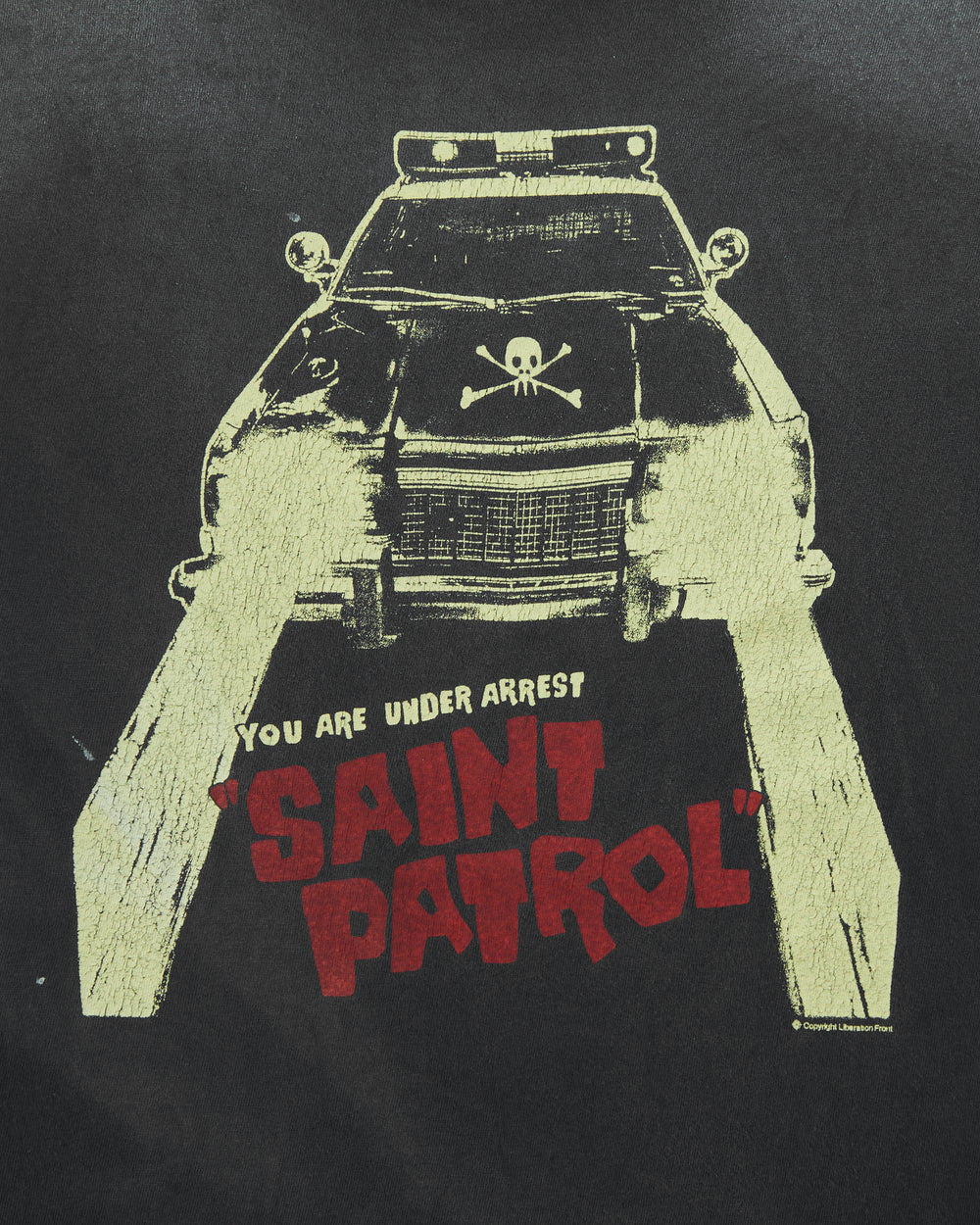 SAINT MICHAEL SAINT PATROL TEE BLACK