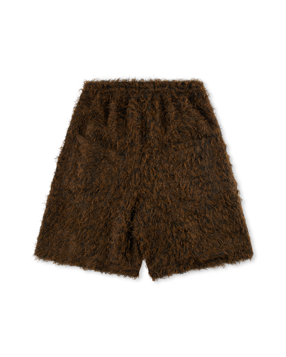 SONG FOR THE MUTE ELASTICATED SHORTS BLACK/BROWN
