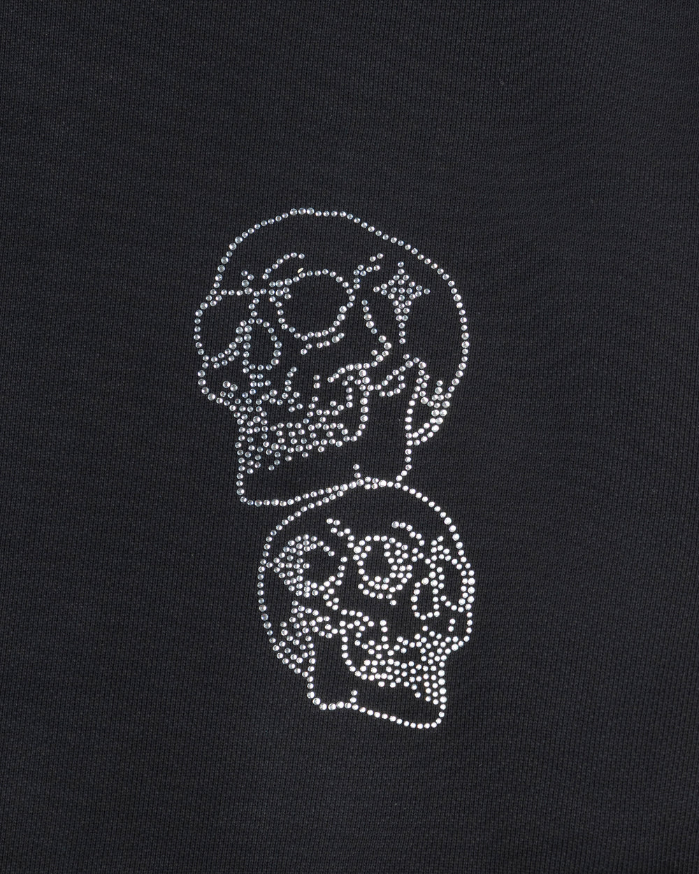 Thug Club TC Angels Crystal Embellished Hoodie Black