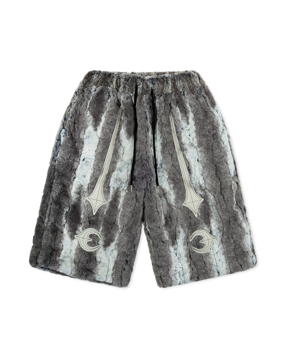 Thug Club TC Bone Fur Shorts Ivory