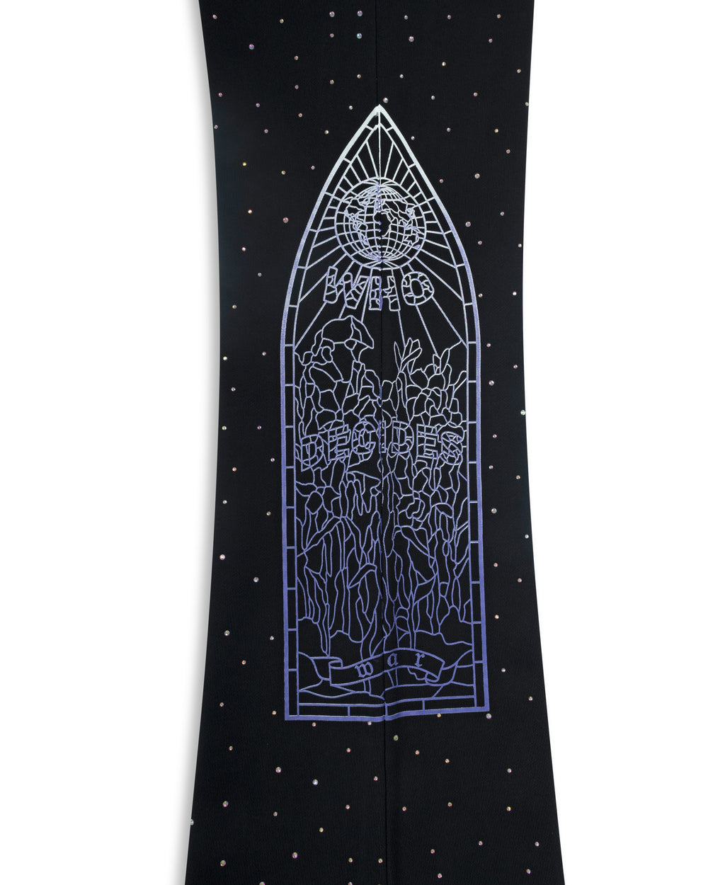 WHO DECIDES WAR RHINESTONE SWEATPANT COAL