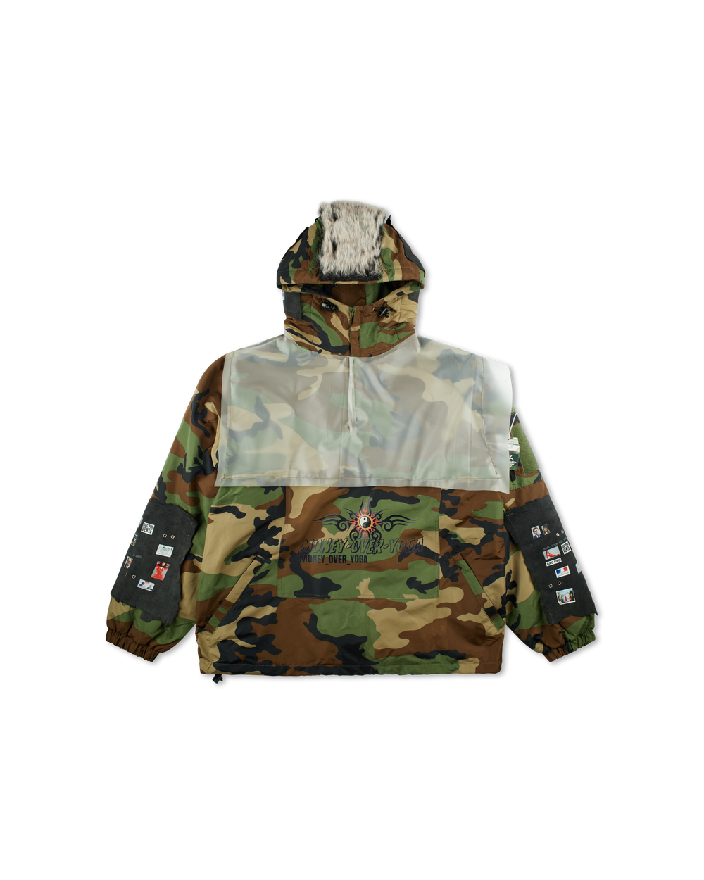 COUCOU BEBE FORBIDDEN CAMO BOMBER JACKET