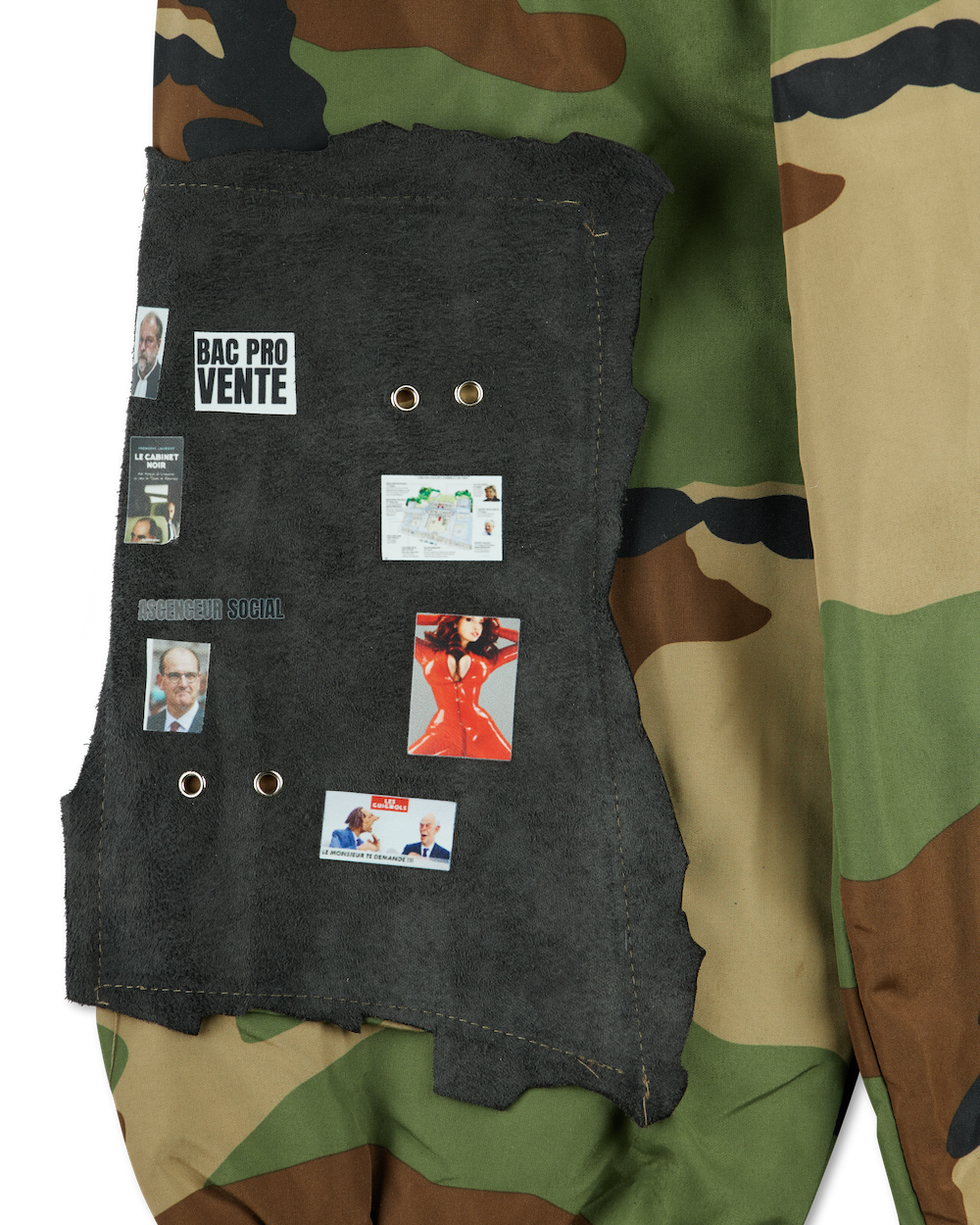 COUCOU BEBE FORBIDDEN CAMO BOMBER JACKET