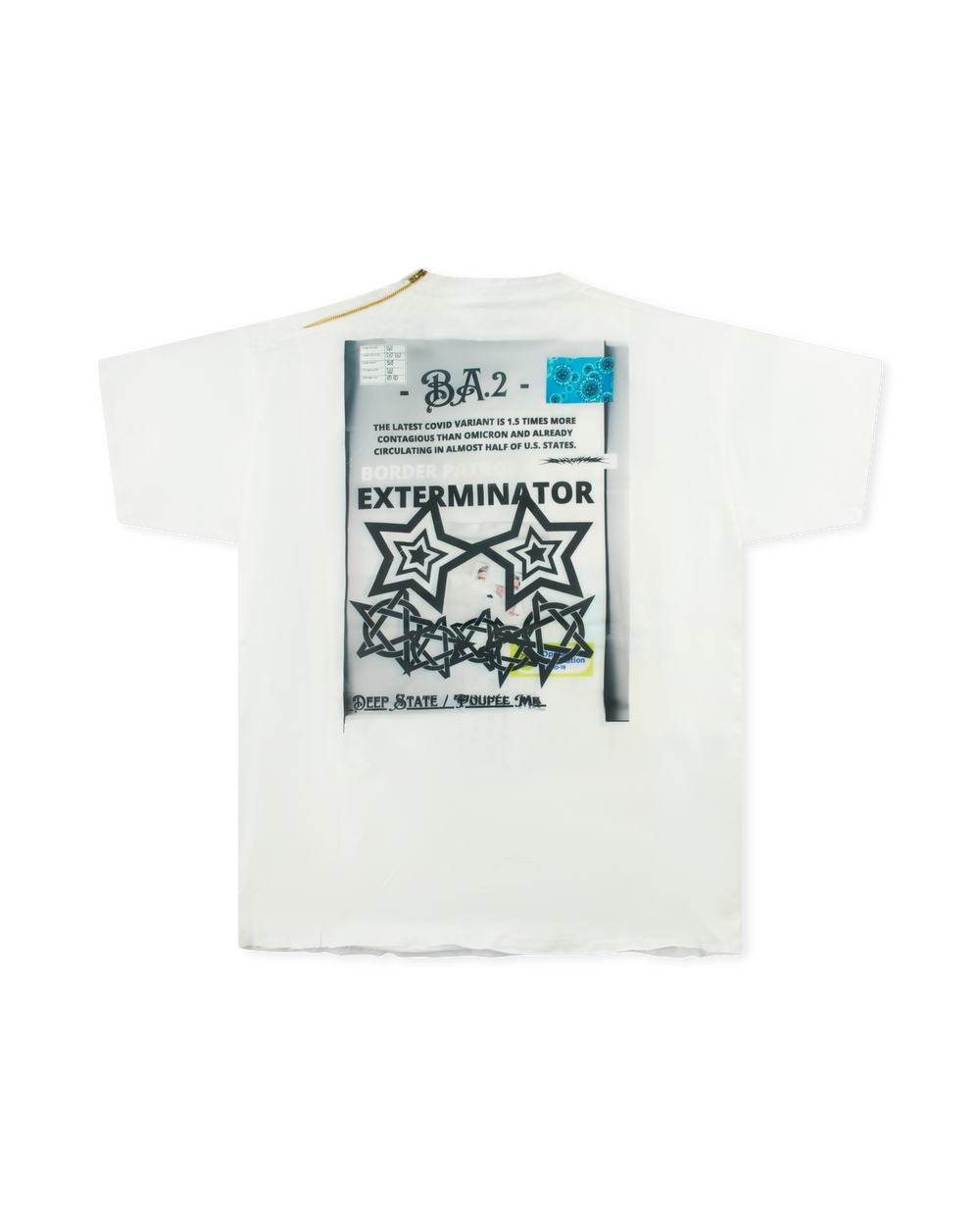 COUCOU BEBE DOOMSDAY T-SHIRT BLACK