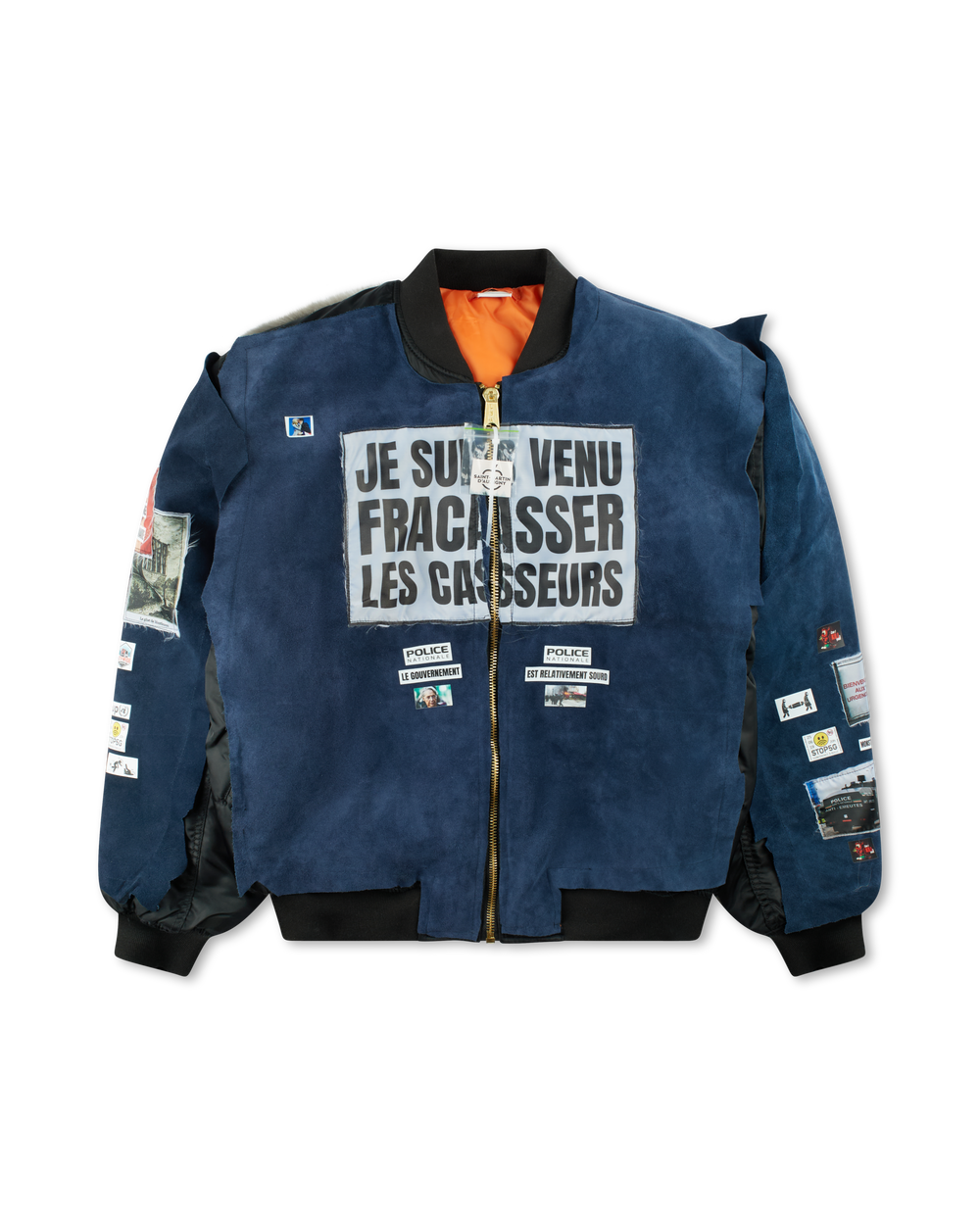 COUCOU BEBE LOI N2019-290 BOMBER JACKET BLUE