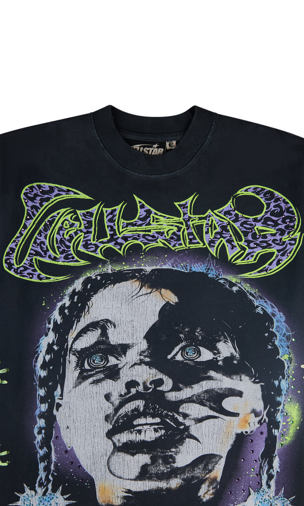 HELLSTAR AMEN T-SHIRT BLACK