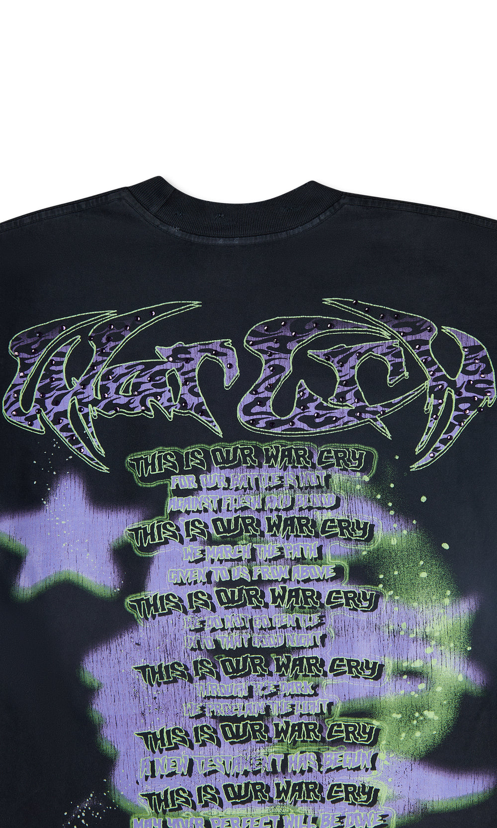 HELLSTAR AMEN T-SHIRT BLACK