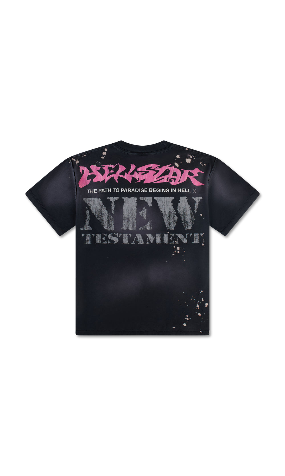 HELLSTAR NEW TESTAMENT T-SHIRT BLACK