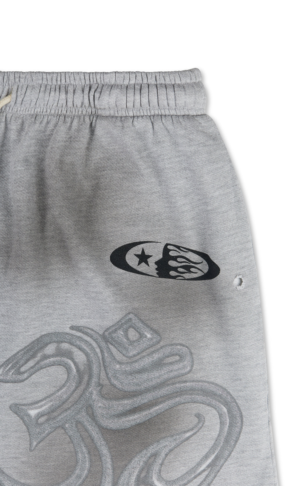 HELLSTAR YOGA SHORTS GREY