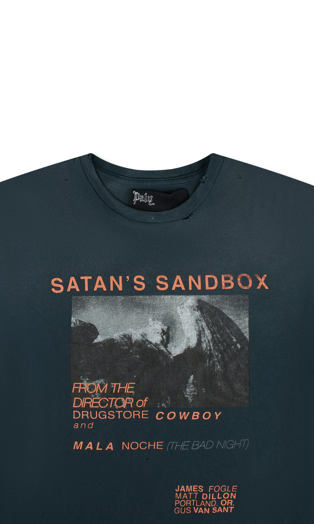 PALY SATAN’S SANDBOX TEE BLACK