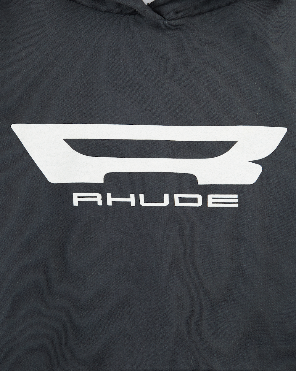 RHUDE CAMPIONE HOODIE VTG BLACK