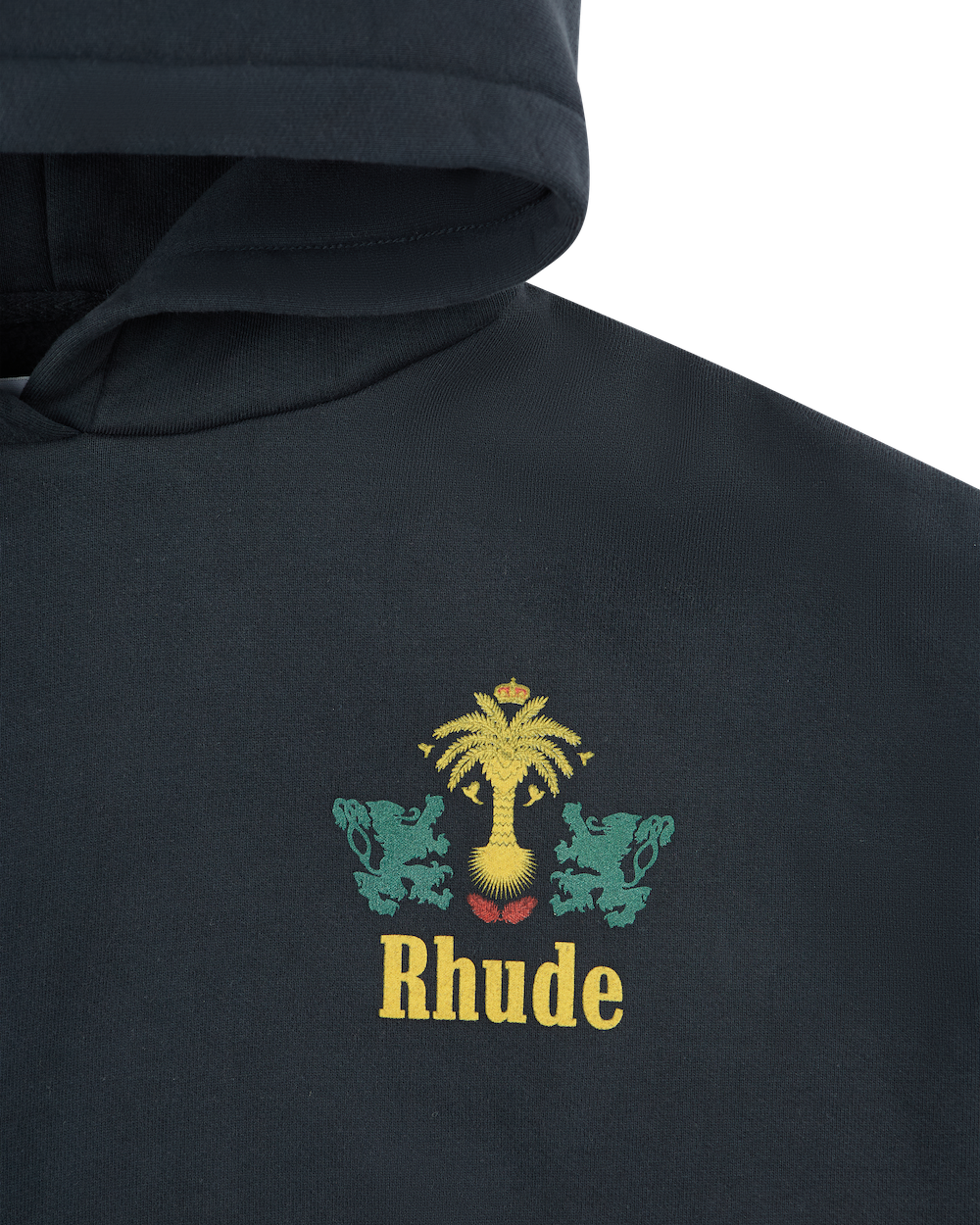 RHUDE TOBACCO HOODIE VTG BLACK