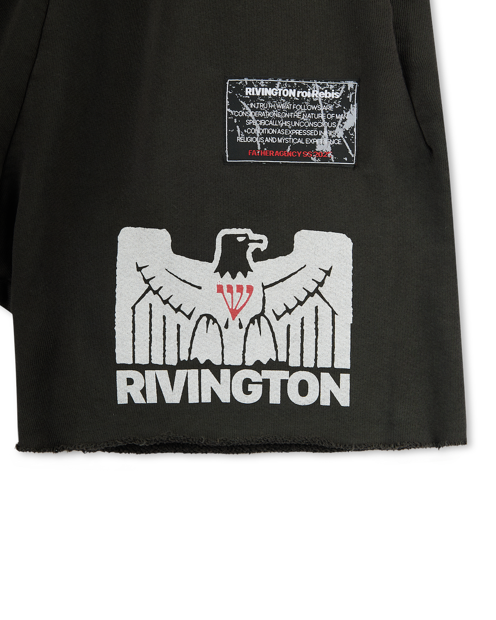 RIVINGTON ROI REBIS FLAG SHORT BLACK