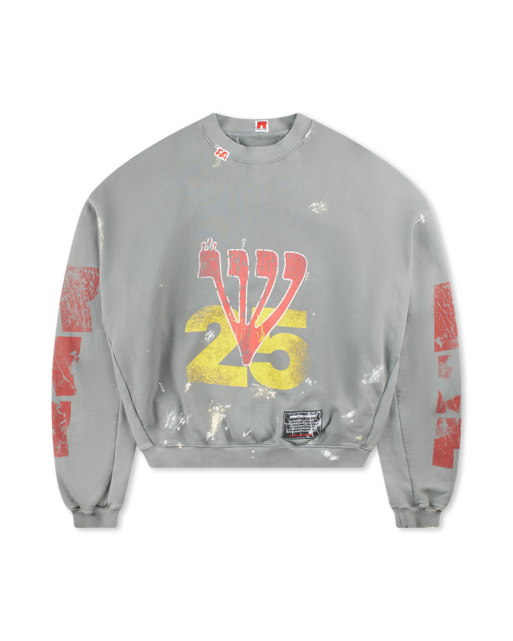 RIVINGTON ROI REBIS LOVE STUFF CREWNECK GREY