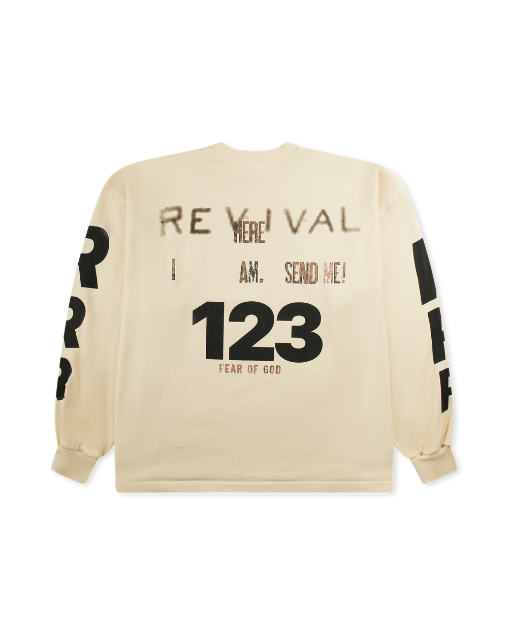 RIVINGTON ROI REBIS REVIVAL LS TEE - CREAM