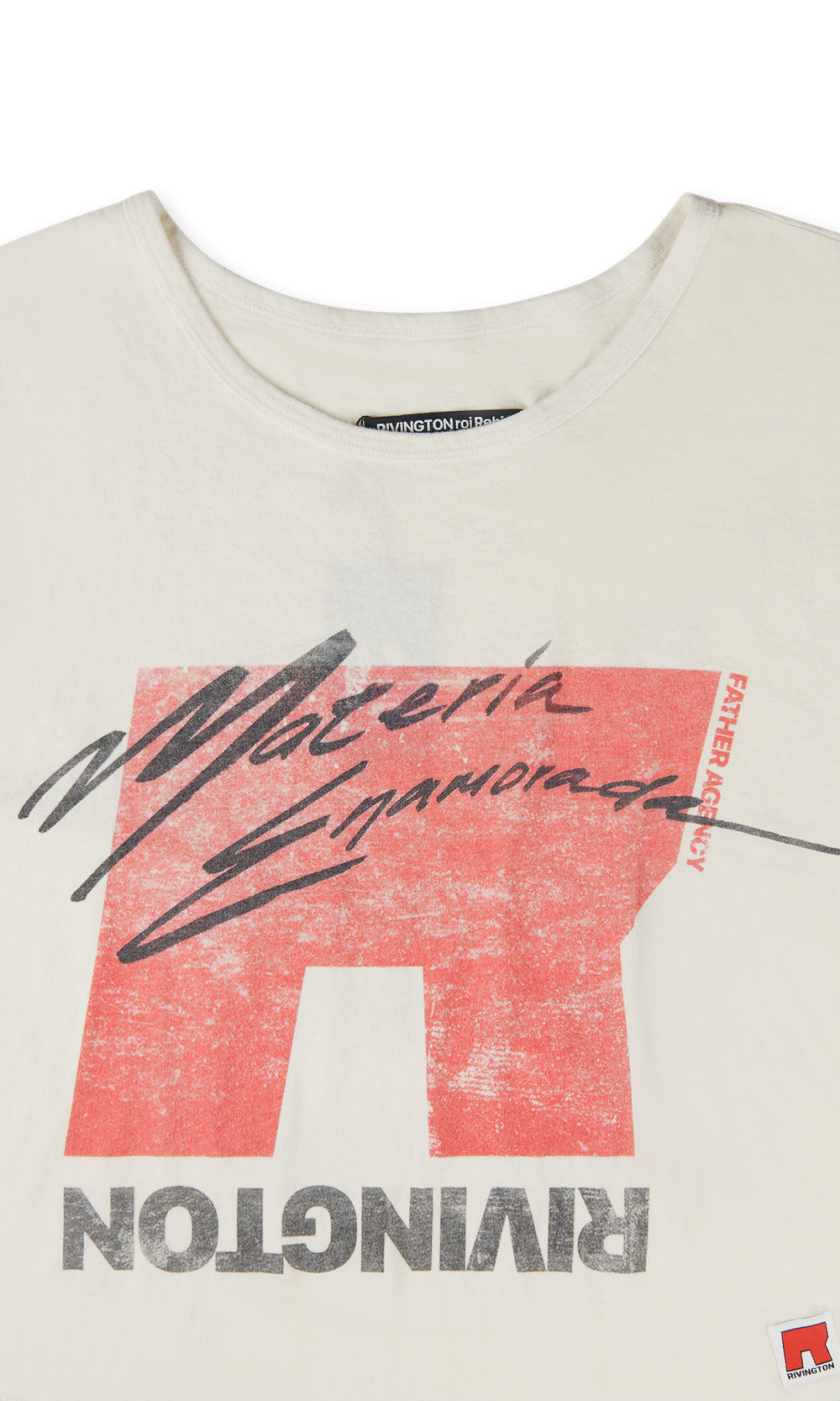 RIVINGTON ROI REBIS R'CHON MUSCLE TEE OPTIC WHITE