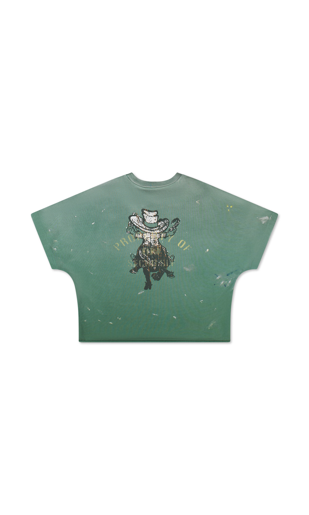 SECNDSLF ALL AMERICAN VINTAGE TEE GREEN