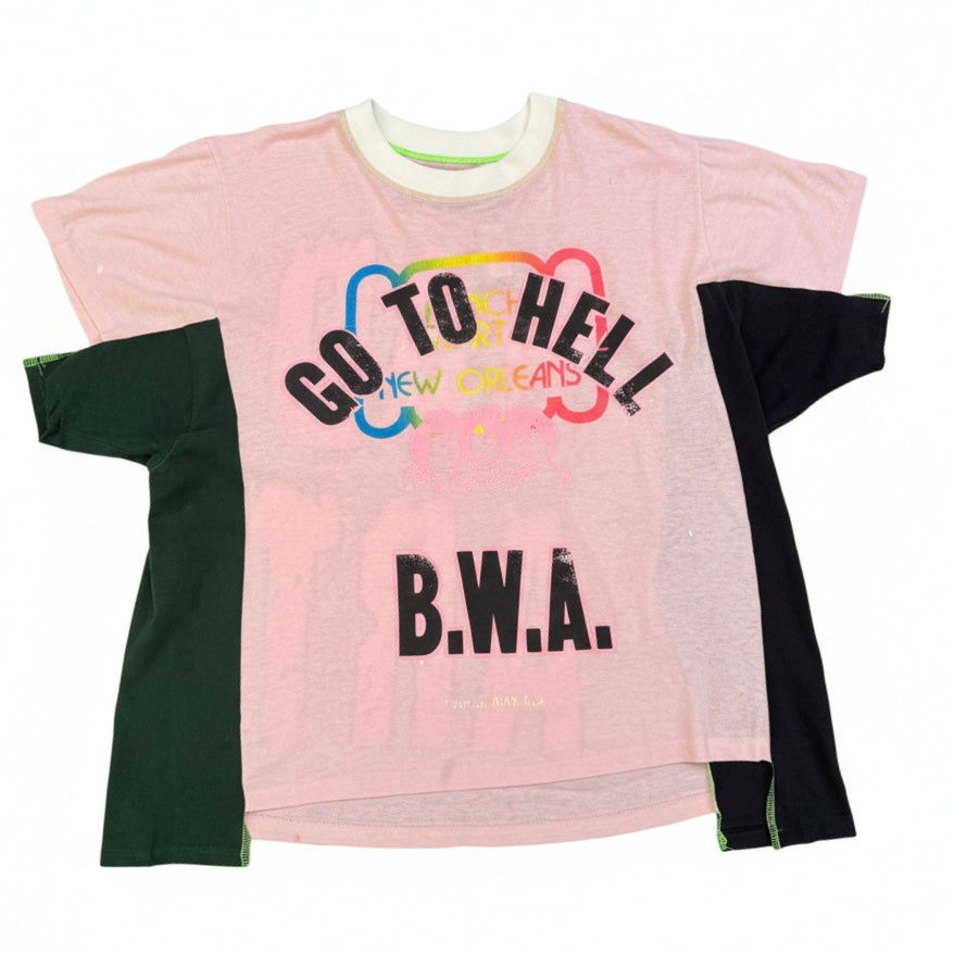 Better With Age Wrong 3 Panel Tee White