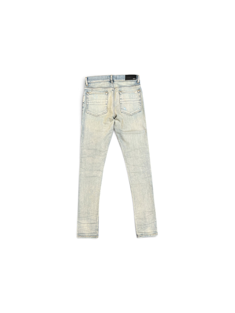 AMIRI MX1 JEAN ANTIQUE INDIGO BLUE PATCH
