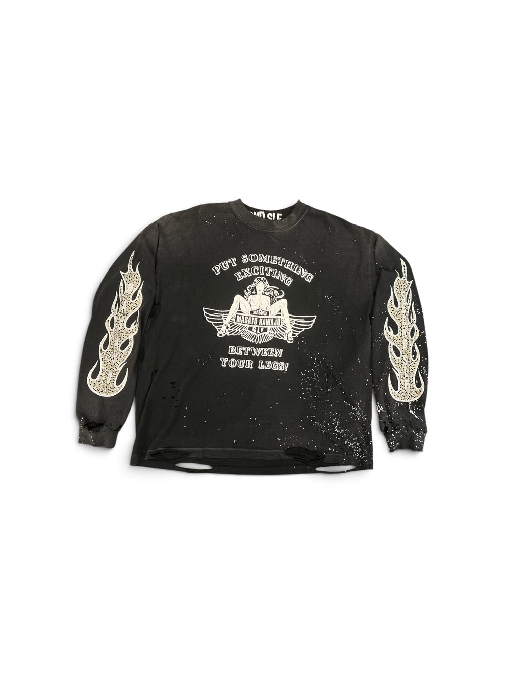 SECNDSLF EXCITING VINTAGE LS x MASATO KAWAJO BLACK