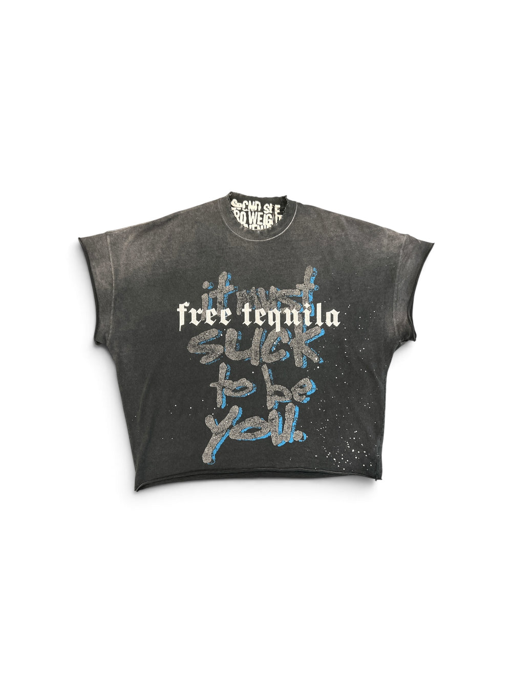 SECNDSLF FREE TEQUILA GUILTEE BLACK