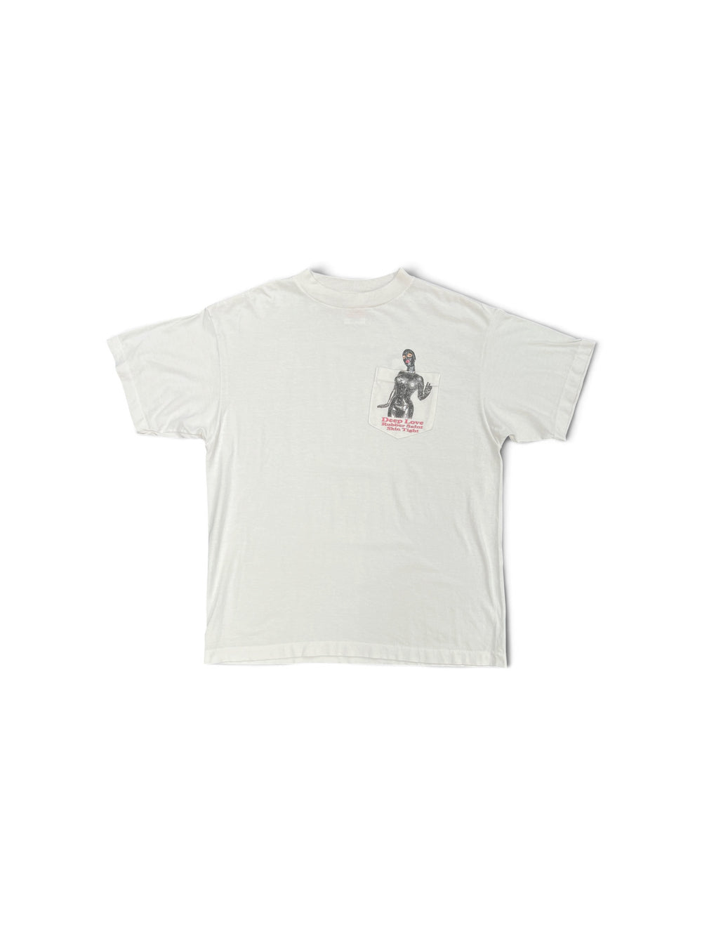 SAINT MICHAEL POCKET SS T-SHIRT WHITE 013
