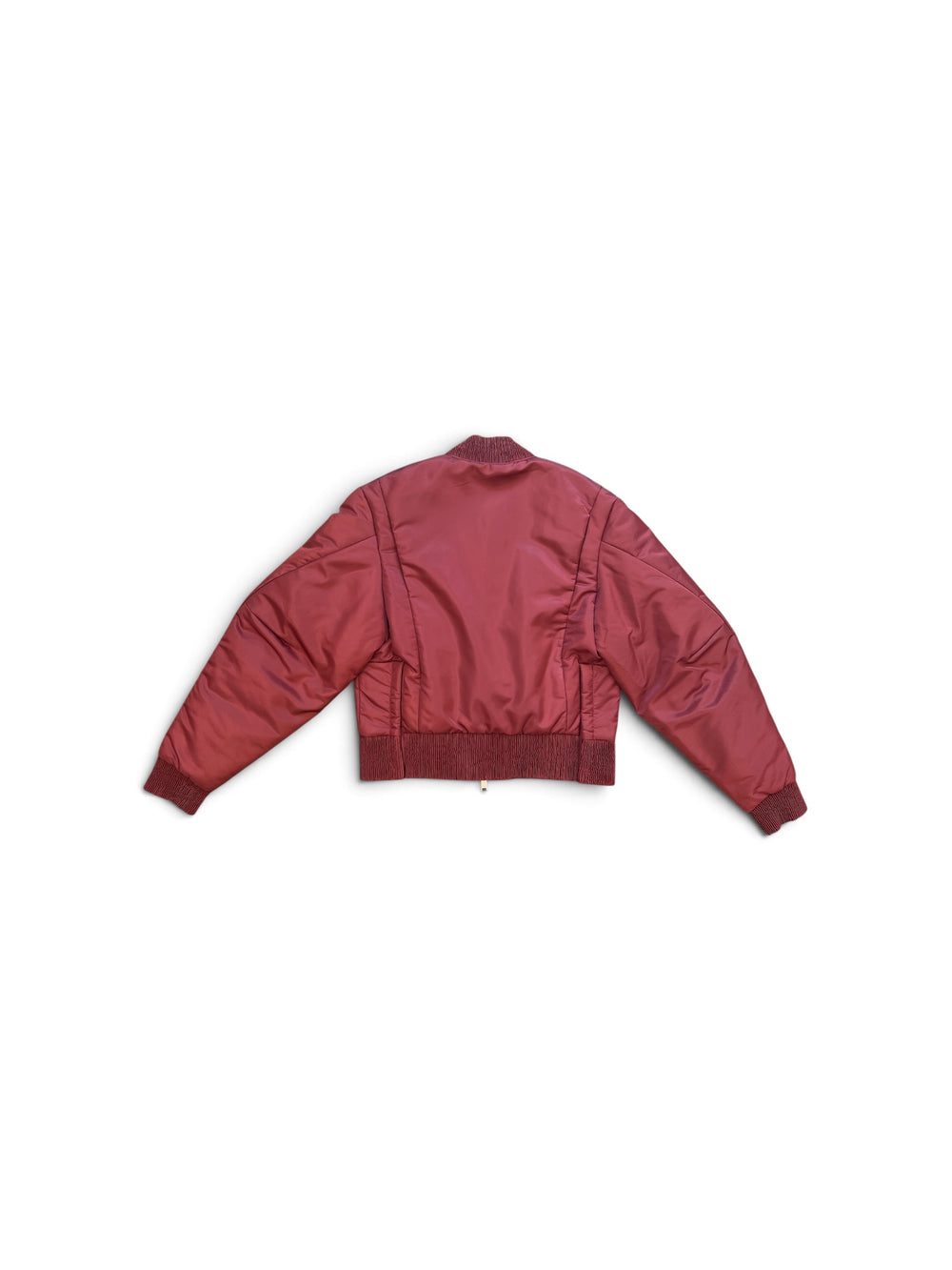 ENTIRE STUDIOS ARC BOMBER RASPBERRY