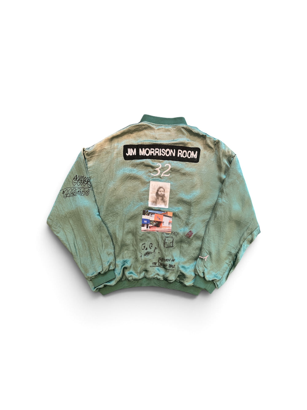 PALY JIM'S ROOM SATIN JACKET MINT