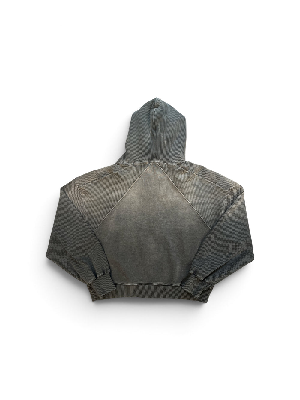 ASTRUM DREAM VISION ZIP RIB HOODIE RUST BLACK