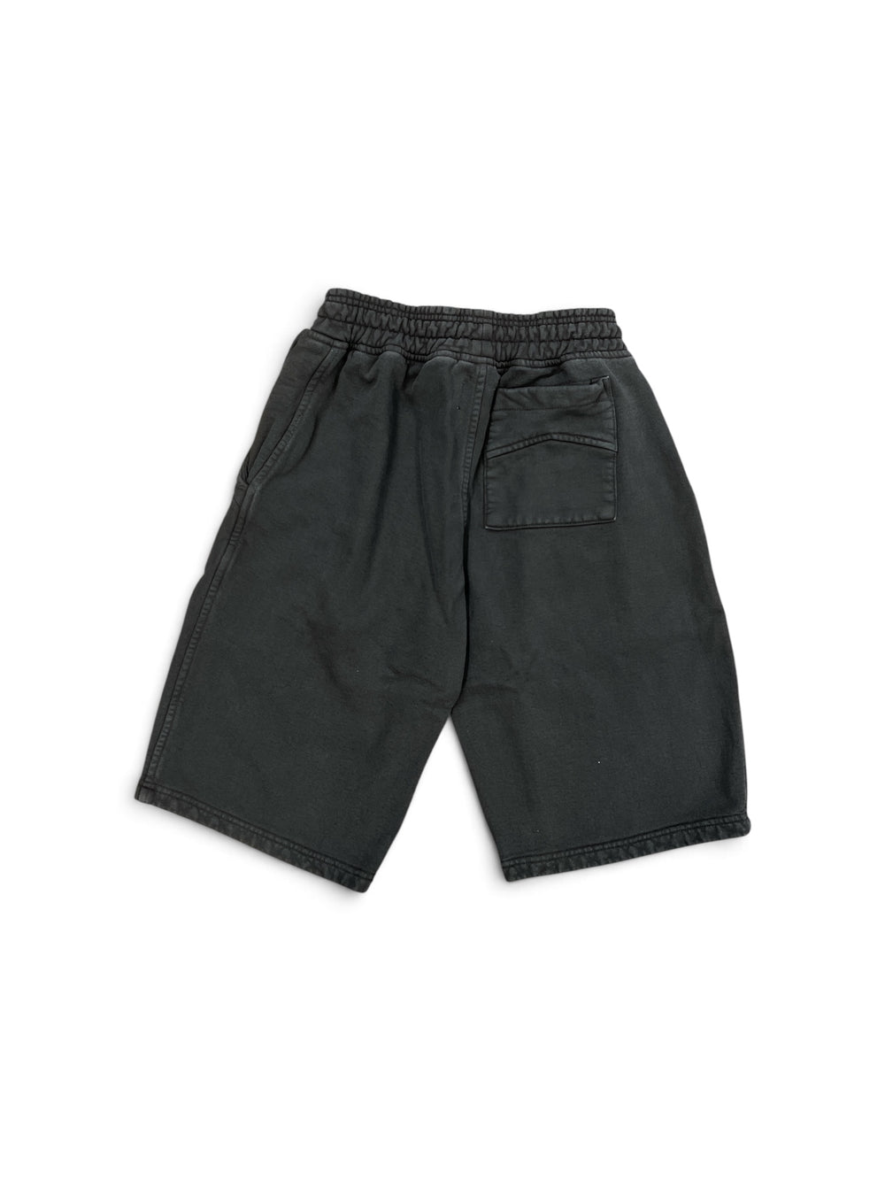 RHUDE 4X4 SPIRIT SWEATSHORT VINTAGE BLACK / YELLOW